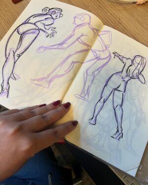 Victoria Ying Instagram - Sketches from our life drawing session. I miss the days of seeing sketches and process work on IG! I know it doesn’t really do numbers, but I miss seeing it in my timeline! #figuredrawing #sketches