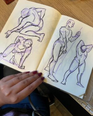 Victoria Ying Instagram - Sketches from our life drawing session. I miss the days of seeing sketches and process work on IG! I know it doesn’t really do numbers, but I miss seeing it in my timeline! #figuredrawing #sketches