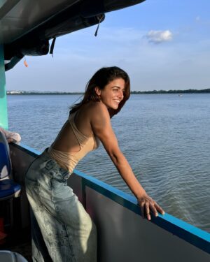 Wamiqa Gabbi Instagram - The city Beautiful’s Sukhna Lake 🫶🏽
#DayOutWithPremiqa