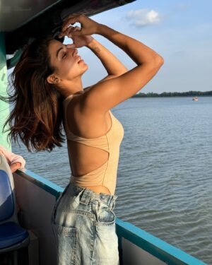 Wamiqa Gabbi Instagram - The city Beautiful’s Sukhna Lake 🫶🏽
#DayOutWithPremiqa
