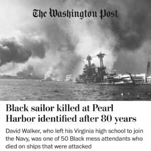 Wanda Sykes Instagram - A remarkable sight to see in @washingtonpost. After 83 years, my family has closure on a distant cousin who was killed in Pearl Harbor, and found - but never identified. My relatives remember our Grandma Mag talking about her cousin, David Walker, who served on the California at Pearl Harbor.  David Walker gave the ultimate sacrifice for our country. May his memory be a blessing.