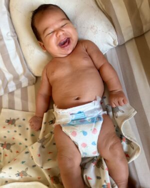 Westny Dj Instagram - You are 2 months old in thus world💙

#2monthsold #baby #babyboy