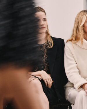 Willa Fitzgerald Instagram - Thank you for the gorgeous show, @michaelkors 🖤