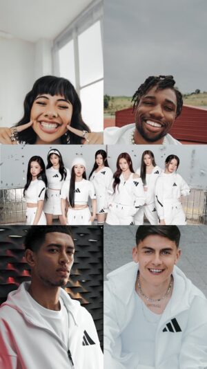 Xochitl Gomez Instagram - LINES of sport, LINES of comfort, LINES that connect us.
#adidasZNE