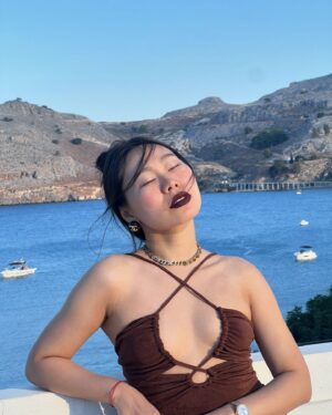 Yang Ge Instagram - No filters 🍑 Marius is my best photographer 🥰