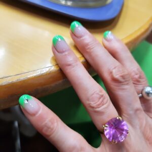 Yumi Matsutoya Instagram - グリーンコーディネート