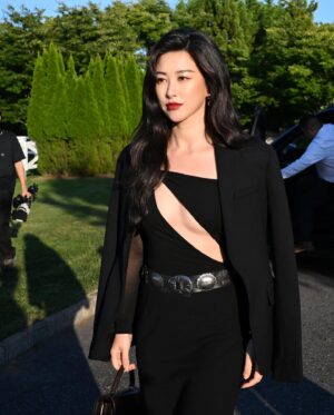 Zhu Zhu Instagram - I heard not many people can survive the lens of Getty images, how did I do 😜 @ralphlauren fashion show #newyorkfashionweek