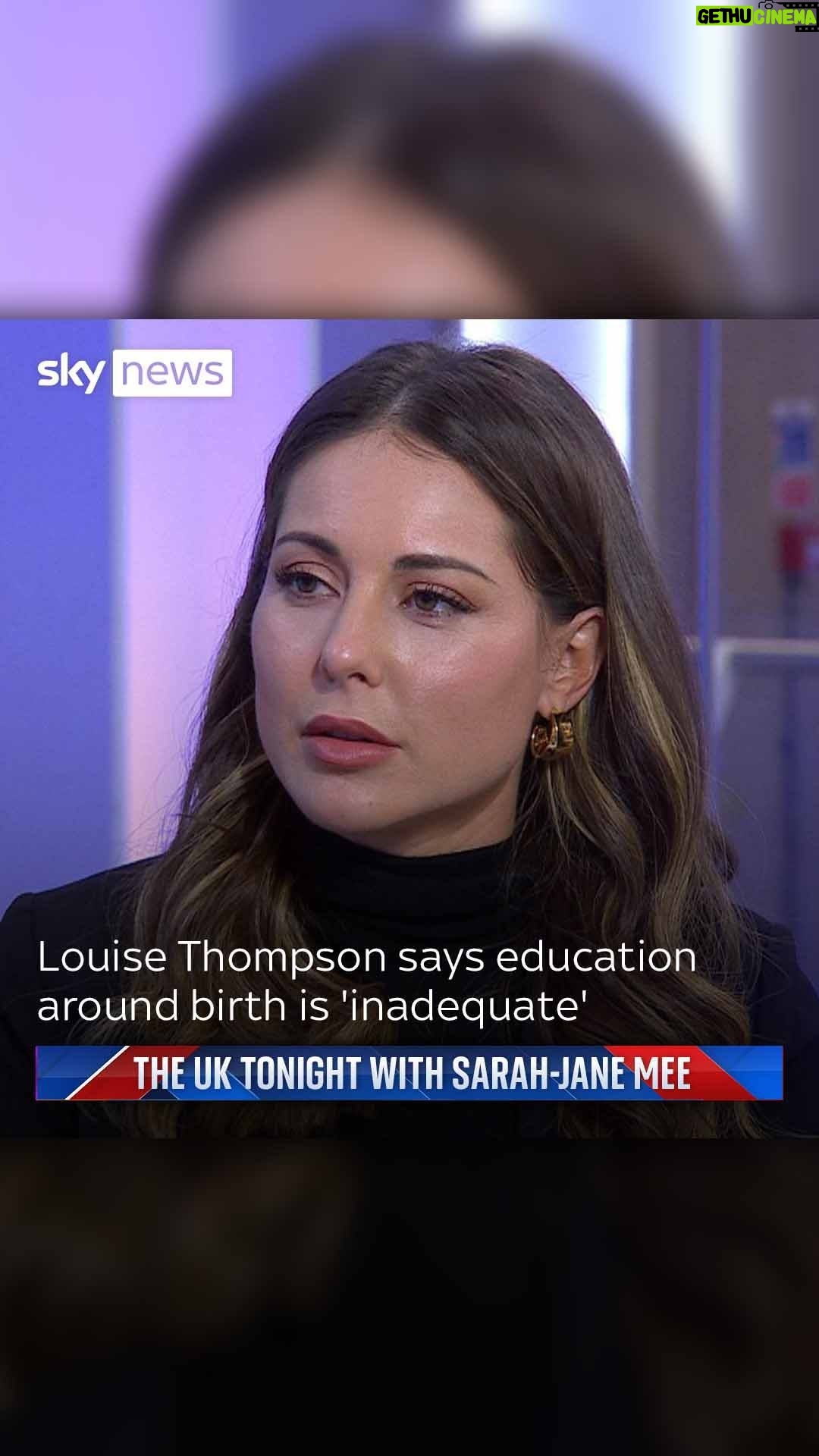 Sarah-Jane Mee - 0.9K Likes - Louise Thompson says birth trauma ātore everything goodā from her, adding that she is ātaking giant leaps every monthā in her recovery
#TheUKTonight #UKNews