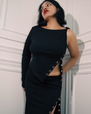 Aarya Maya Instagram - Own it in black ♠️

Wearing :J C Mode 
@gucci 

#blacklove #partylook #blackootd #fashionphotography #colab
