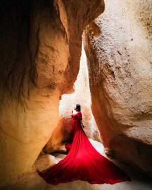 Aarya Maya Instagram - Lost in the shadows of a forgotten realm...🪄💃

Experiencing a photoshoot in the stunning caves of Cappadocia, Turkey, is like stepping into another world. The unique rock formations and soft, ambient light create a mystical atmosphere, perfect for capturing ethereal photographs…💃😍

#capadocia #photoshoot #reddress #explore #turkeyphotographers #photoshoot