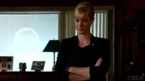 Abigail Hawk Instagram - Farewell, you sassafras. Thank you for making me better. And thank you to every human who contributed to her rise - both on set and off, in front of and behind the camera, in person and in heart. Those who wrote her and dressed her and propped her and gave her a face and a gorgeous head of hair! Those who made sure she was lit and heard and seen… 

We became together. And I am just… in my feelings big time. Grateful. Humbled. 

She was nameless; ageless; genderless… and now she exists forever in the great canon of great television: Detective Abigail Baker. Gatekeeper extraordinaire. With a stare that could fell a giant. Keen. Cool. Savvy. Strong. 

“Thank you, Baker.”