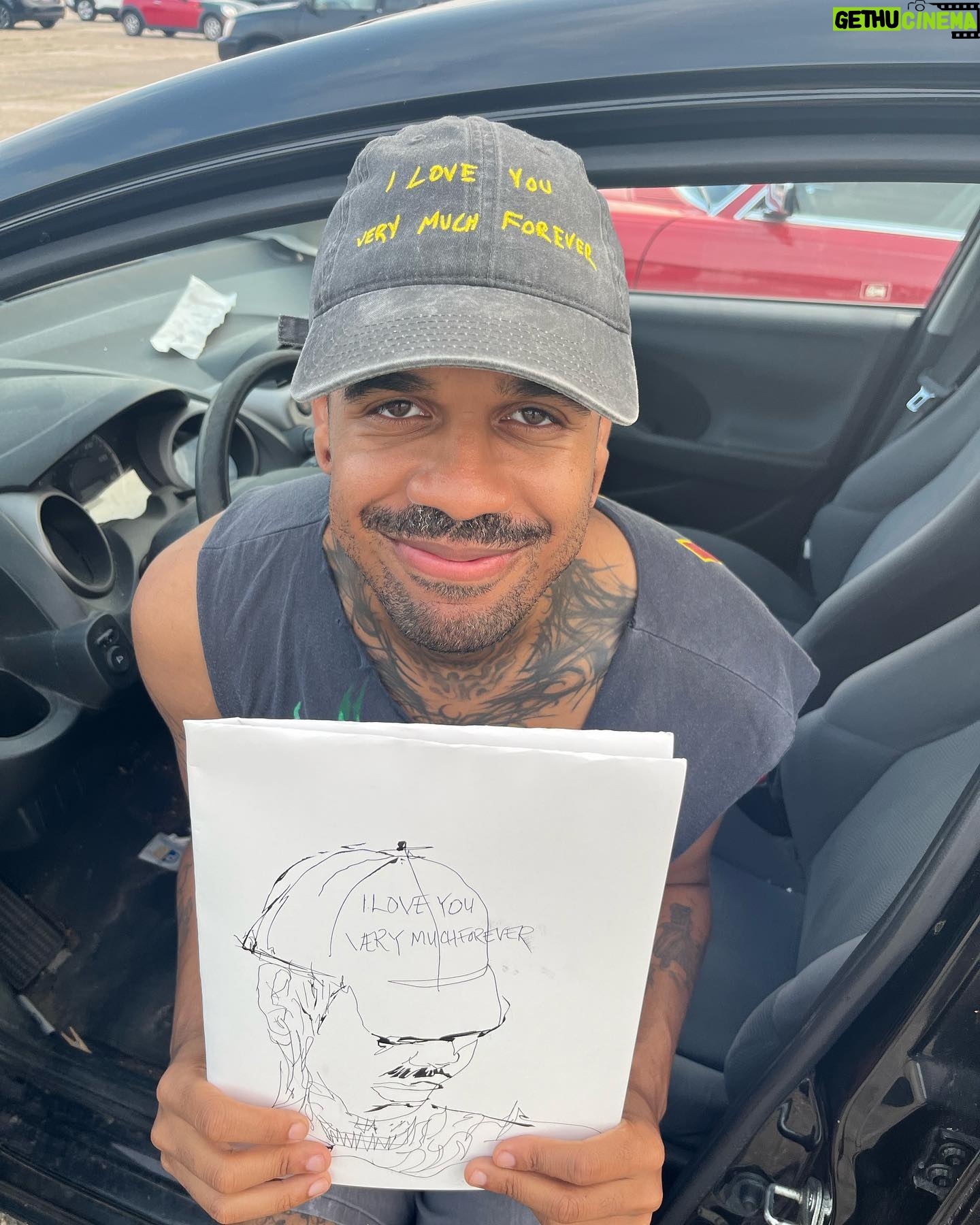 Ajani Russell - 2.2K Likes - Observation #127 -drawing Brandon at the beach ( well in the parking lot but you get the vibes )