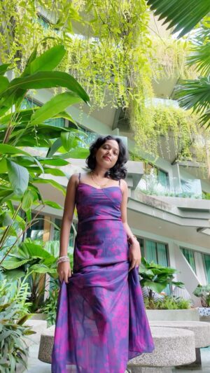 Amritha Shaji Instagram - 💜#amrithashaji