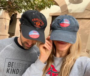 Andrea Bowen Instagram - Your voice matters so much. 
Please vote. 
💙💙💙 

#vote 
#harriswalz2024