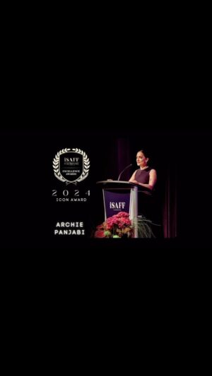 Archie Panjabi Instagram - Icon Award: Archie Panjabi Honoring the legendary Archie Panjabi with the Icon Award at iSAFF Canada 2024. Her remarkable contributions to the global entertainment landscape and her groundbreaking roles have inspired countless viewers. 
Congratulations @archiepanjabi

#isaff2024 #isaffcanada #isaffawards #iconaward #archiepanjabi