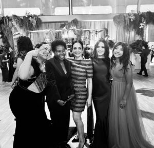 Archie Panjabi Instagram - Always a blast with these amazing girls! So great to be reunited at the Disney Emmy Party last night with my Under The Bridge family ✨ #emmy #underthebridge