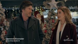 Ashley Newbrough Instagram - When a wealthy family's antique nutcracker goes missing, it's up to its heir and an event planner to find it! @ashleynewbrough and @chrisrussellofficial star in #OperationNutcracker tonight at 8/7c as part of #CountdownToChristmas!