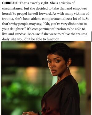 Caroline Chikezie Instagram - I’ll forever be grateful to you @courtneyakemp @50cent #BrettMahoney, @markcanton and @starz for allowing me to tag along and participate in this absolute beast of a show you created.
Thank you for being unrelenting in your quest to bring more boss roles for women, to the screen, and for trusting me as your ‘Noma’. It has truly been the ride of a lifetime.

To my stellar castmates who I now consider family, 
@woodythegreat,@therealmaryjblige, @methodmanofficial, @Sydneywinbush, @toyofficial, @thealixlapri, @lovelladamsgray, @giannivpaolo,@michaelealy, @ktshmoov, @therealgolden47, @sahrngaujah 
thank you for giving me the warmest reception when I joined the show in season 3.
A special shout out to our incredible number 1 @michaelraineyjr. Thank you for tolerating Noma’s shenanigans 🤣
I love you all for real 🔐❤️

To our amazing crew who worked tirelessly behind the scenes, from our directors and writers to the lighting and camera teams, set designers, wardrobe, hair &makeup, and everyone in between—you made magic happen every single day, thank you.

To all the supporters of the show, both online and in person, your love is felt and truly appreciated! Thank you for forgiving the sins of Noma 😂

And finally, a huge thank you to @socialrosy for this wonderful @deadline article that captured so much of this journey. I’m honored! 🙏🏾Click the link in my bio to read the full write-up! 📰✨ #Grateful #PowerBook2 #powerghost #Noma