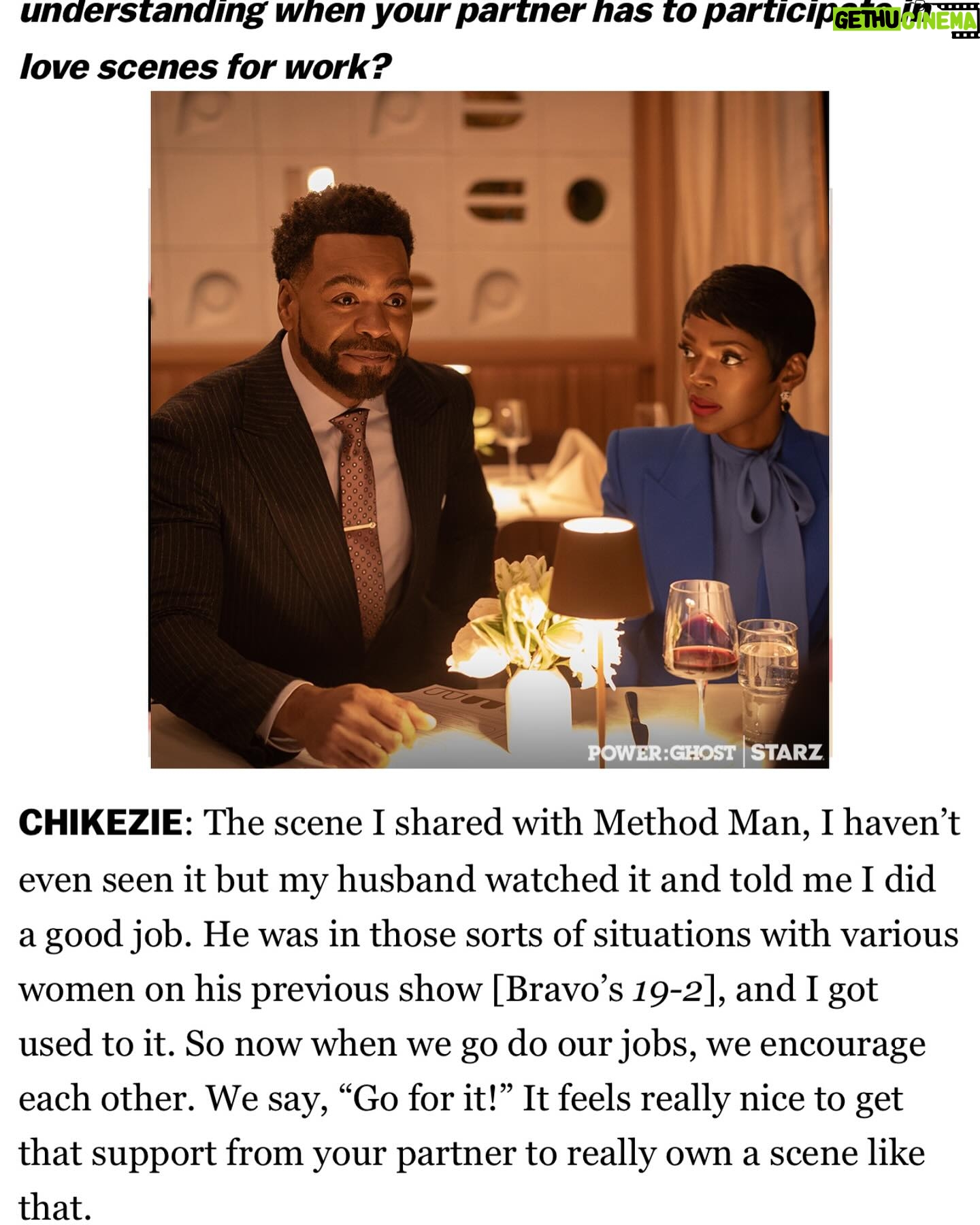 Caroline Chikezie - 9.3K Likes - I’ll forever be grateful to you @courtneyakemp @50cent #BrettMahoney, @markcanton and @starz for allowing me to tag along and participate in this absolute beast of a show you created.
Thank you for being unrelenting in your quest to bring more boss roles for women, to the screen, and for trusting me as your ‘Noma’. It has truly been the ride of a lifetime.
To my stellar castmates who I now consider family,
@woodythegreat,@therealmaryjblige, @methodmanofficial, @Sydneywinbush, @toyofficial, @thealixlapri, @lovelladamsgray, @giannivpaolo,@michaelealy, @ktshmoov, @therealgolden47, @sahrngaujah
thank you for giving me the warmest reception when I joined the show in season 3.
A special shout out to our incredible number 1 @michaelraineyjr. Thank you for tolerating Noma’s shenanigans 🤣
I love you all for real 🔐❤️
To our amazing crew who worked tirelessly behind the scenes, from our directors and writers to the lighting and camera teams, set designers, wardrobe, hair &makeup, and everyone in between—you made magic happen every single day, thank you.
To all the supporters of the show, both online and in person, your love is felt and truly appreciated! Thank you for forgiving the sins of Noma 😂
And finally, a huge thank you to @socialrosy for this wonderful @deadline article that captured so much of this journey. I’m honored! 🙏🏾Click the link in my bio to read the full write-up! 📰✨ #Grateful #PowerBook2 #powerghost #Noma
