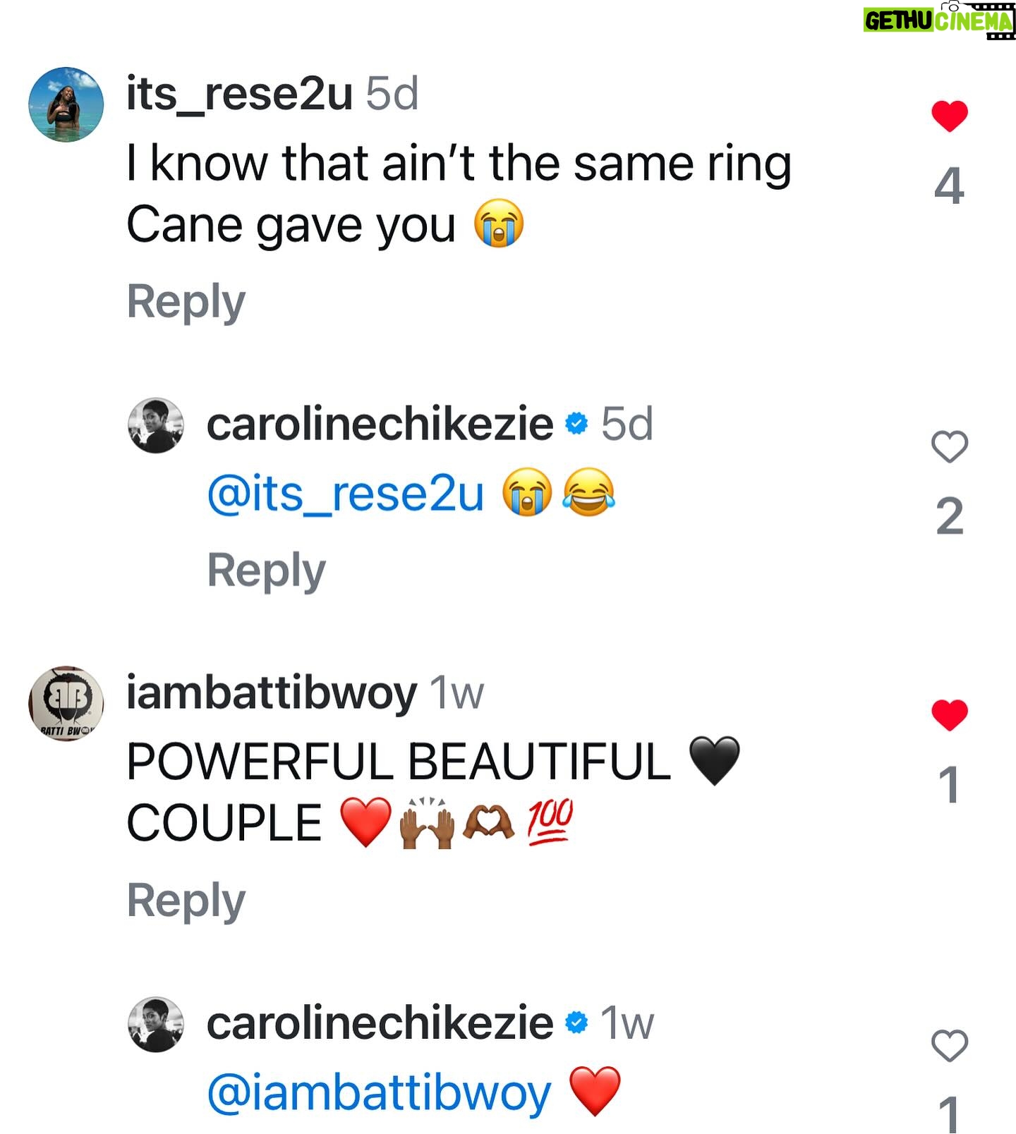 Caroline Chikezie - 27.8K Likes - Y’all were threatening to snitch but I beat y’all to it. UNO reverse🤪😅😂❤️
#unclephil
#cane
#Noma