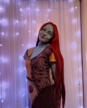 Chelsea Cook Instagram - “I myself am made entirely of flaws, stitched together with good intentions”. 🎃
•
Thank you to Disney   and Twitch for letting me celebrate Halloween with them. It was a spooky girls dream come true! 🧡
•
Huge shoutout to the talented costume and hair & makeup team!!
Makeup: @elysethoms @bella.novelas 
Wig: @hairbyalexnicole_ 
Costume:  @ayannajkimani 
Costume assistant: @kaijfashion 
#disneyplus #halloween #nightmarebeforechristmas #sally #sallycosplay