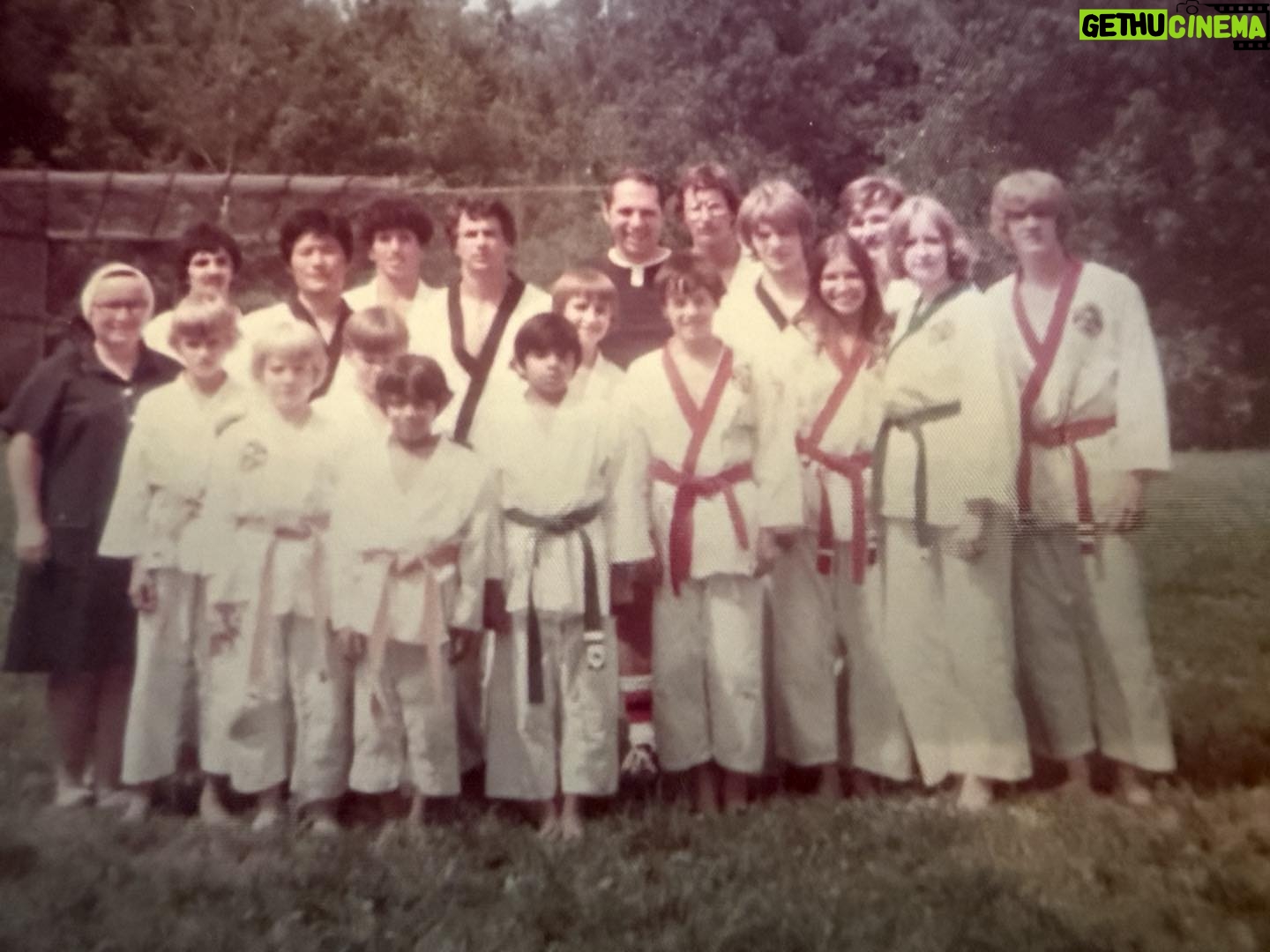 Cynthia Rothrock - 1.8K Likes - Christmas cleaning.. found a picture of Scranton Karate School demo team... me as a red belt... maybe this picture is 50 years old... never ever stopped training ❤️🙏🔥💪