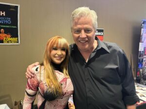 Cynthia Rothrock Instagram - Great to meet Tom Wilson at the Chiller theater con in New Jersey... two more days signing autographs #tomwilson #biff#backtothefuture #cynthiarothrock #ladydragon #blackcreekmovie