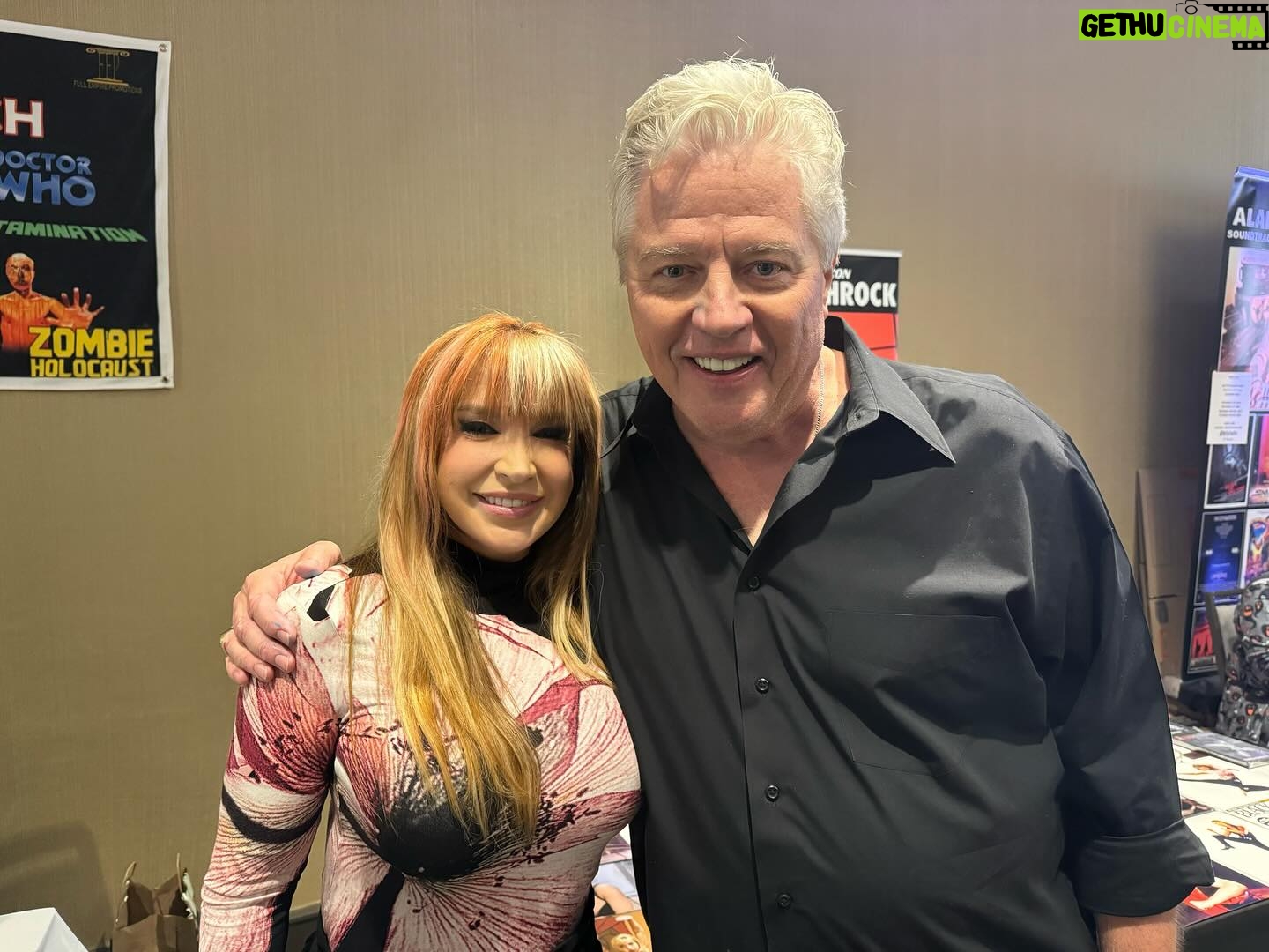 Cynthia Rothrock - 3.1K Likes - Great to meet Tom Wilson at the Chiller theater con in New Jersey... two more days signing autographs #tomwilson #biff#backtothefuture #cynthiarothrock #ladydragon #blackcreekmovie