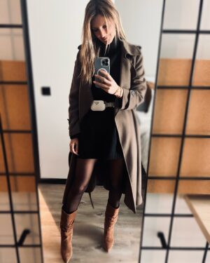 Diana Pereira Instagram - Look do dia . Boa semana a todos 😉 , dia de viajar . #look #outfit #moda #fashion #hermes #birkin #tvshow
