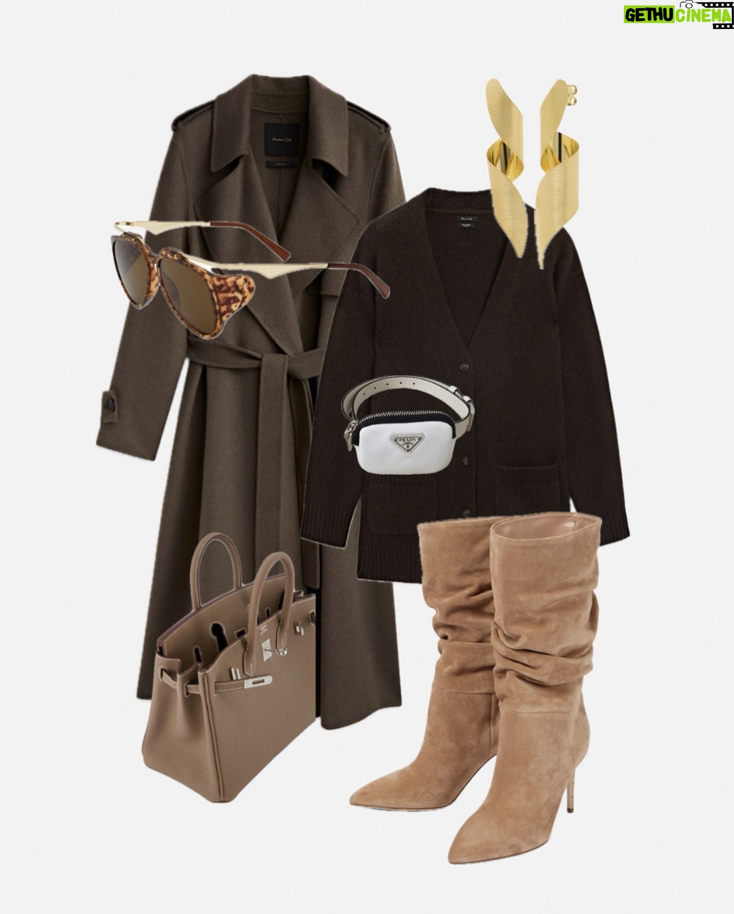 Diana Pereira - 1.2K Likes - Look do dia . Boa semana a todos 😉 , dia de viajar . #look #outfit #moda #fashion #hermes #birkin #tvshow