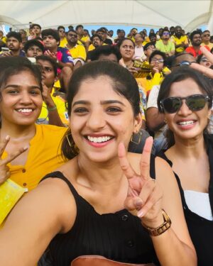 Dipshi Blessy Instagram - Oh @chennaiipl  50th win at Chepauk ❤️❤️ 
truly deeply madly in love with you ❤️🥹
