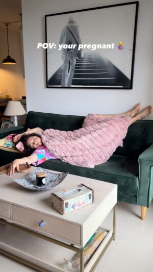 Drashti Dhami Instagram - First trimester vibes 🤰