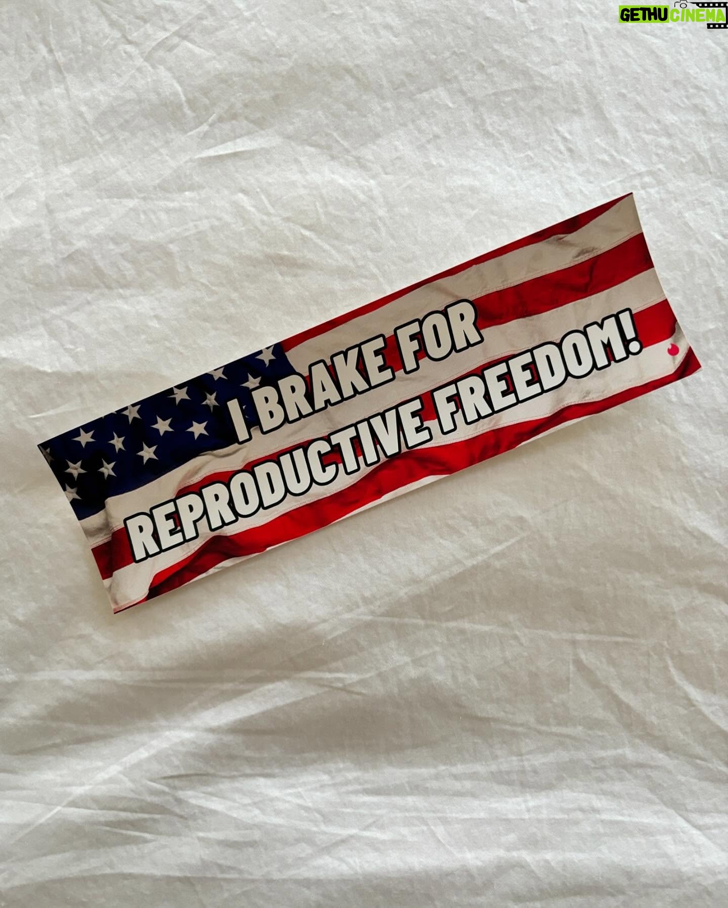 Erica Chidi Cohen - 43.8K Likes - if you care about women and/or people that have uteruses, there's really only one party that's going to fight to keep what limited reproductive freedoms we have and work to restore bodily autonomy nationwide. this isn't just about abortion. it's about ivf and birth control too. if you can vote, block any/all measures on the ballot that limit your reproductive rights at the state level, and at the national level vote for @kamalaharris and @timwalz because they've openly stated their commitment to reproductive rights and freedom for everyone • s/o to @pizzaslime x @tinder for sending me bumper stickers i *actually* might use. 💦💓🇺🇸🎣🪱🧸