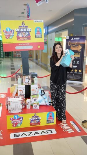Firoza Khan Instagram - Bazaar dhamaaka offers…Everyone is a winner 🏆 
Offer Valid from 19th July - 18th August
📍Bazaar Crown mall jebel ali 
📍Bazaar town mall dip 2

#explore #viral #uae #reels #dubai #video #trend #shopping #offers #dip #bazaar #car #lucky #draw