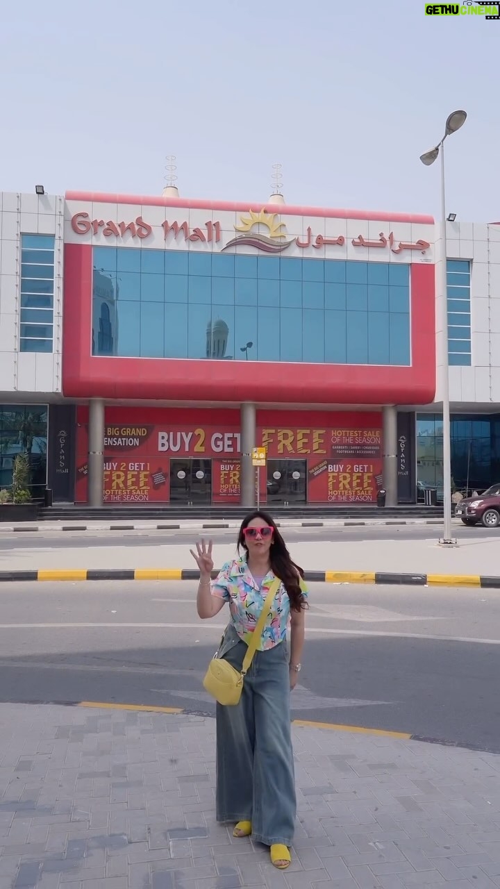 Firoza Khan - 42.2K Likes - Grand hyper uae is back with 4 days of offer dhamaka & buy 2 get 1 free on garments & footwear
#uae #viral #reels #explore #sharjah #trending #shopping #video #offers #sale