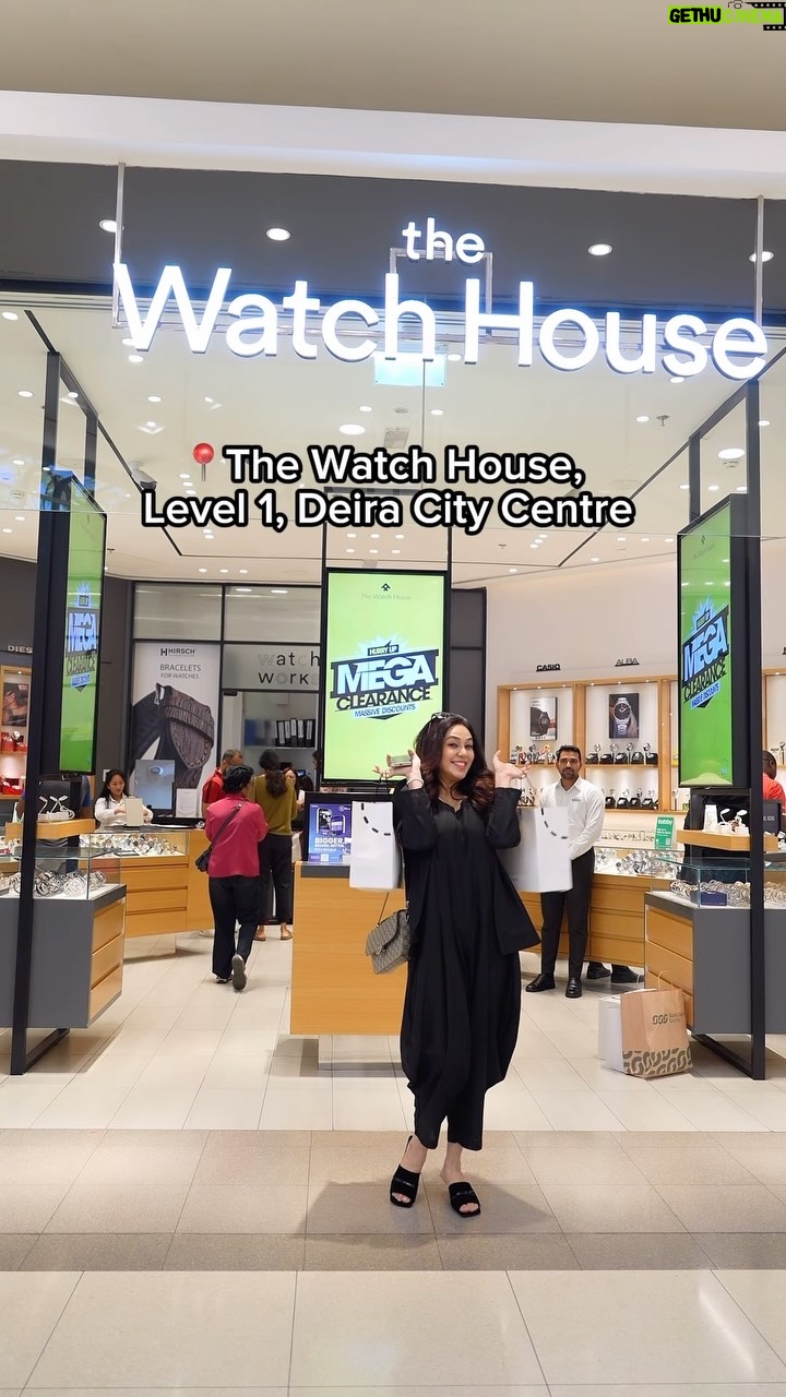 Firoza Khan - 23.2K Likes - The Watch House mega clearance Sale ON NOW! Limited Time Only!”
📍Deira City Centre, Level 1
#dccshopping #thewatchhousesale #luxurywatchesonsale #shoptillyoudrop #brands #explore #viral #uae #reels #dubai #video #trend #shopping #offers #watch #style #dcc