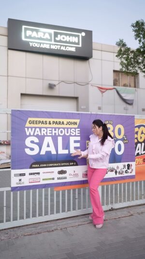 Firoza Khan Instagram - GEEPAS & PARAJOHN WAREHOUSE SALE..
upto 70% Off….Just for 2 days 7th & 8th September..
📍 PARAJOHN, DIP - 2, NEAR ROMANA WATER, JEBEL ALI

#explore #viral #uae #reels #dubai #video #trend #shopping #offers #dip #parajohn #geepas #electronics #travel #bags #trolley #homeessentials