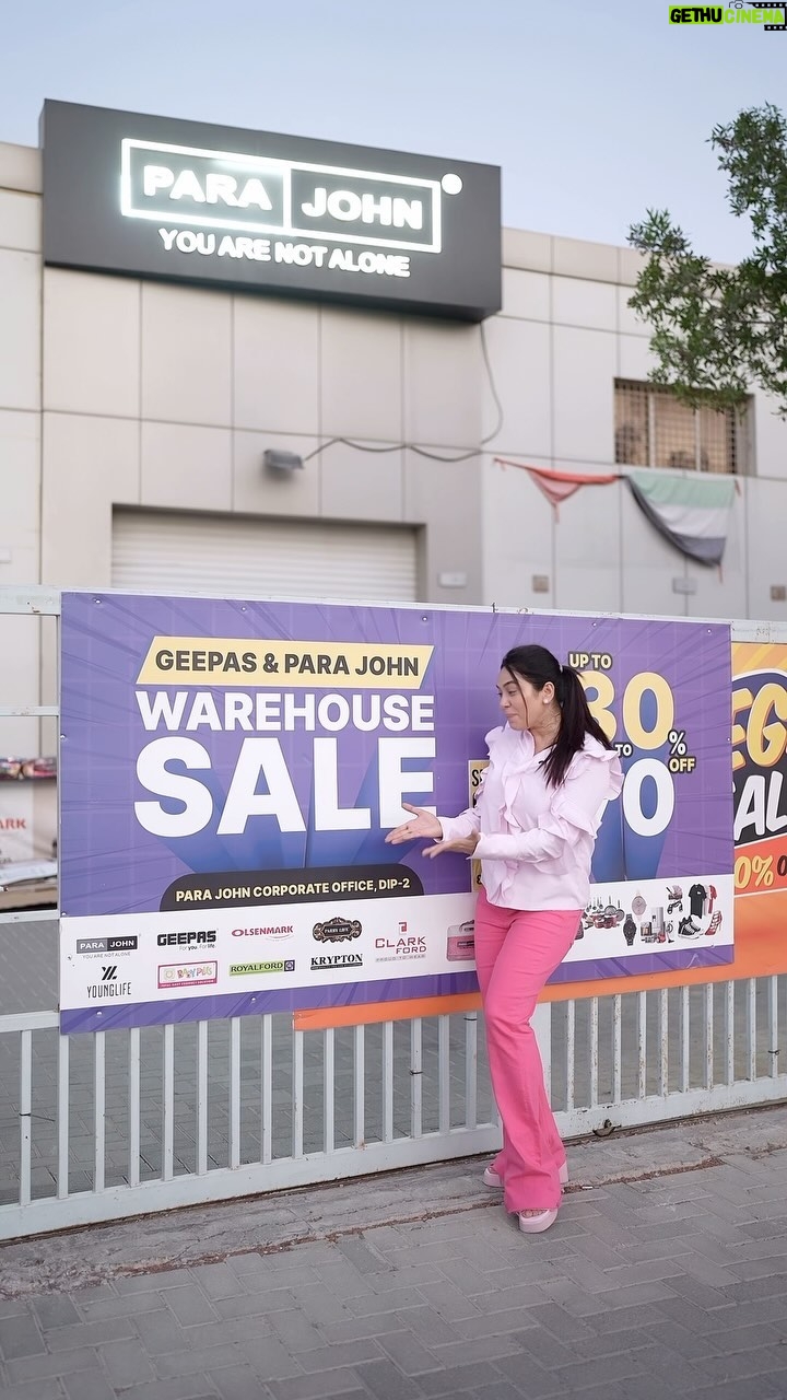 Firoza Khan - 44.8K Likes - GEEPAS & PARAJOHN WAREHOUSE SALE..
upto 70% Off….Just for 2 days 7th & 8th September..
📍 PARAJOHN, DIP - 2, NEAR ROMANA WATER, JEBEL ALI
#explore #viral #uae #reels #dubai #video #trend #shopping #offers #dip #parajohn #geepas #electronics #travel #bags #trolley #homeessentials