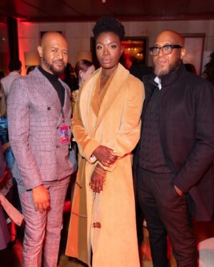 Folake Olowofoyeku Instagram - Every single moment of this journey has been pure JOY! “Mufasa: The Lion King”, is more than a dream come true; it’s a blessing I’ll cherish forever. 💫

Also, a historic moment as my character #Amara, the albino lion villain with blue eyes, is the first-ever character in the “Lion King” franchise to speak with a Nigerian accent; a milestone I’m so proud to bring to life. Thank you, Disney, for welcoming me into this incredible family. My heart is full. 🦁💙✨

Still pinching myself; hopping around the world for a movie I love so deeply feels like magic, and being in London, a city that holds so many cherished childhood memories with my family, makes it all the more special. Grateful beyond words. 🙏🏾🦁✨

#Mufasa #LionKing #Amara #FolakeOlowofoyeku 
#Naija