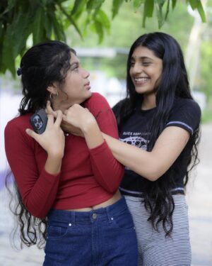 Gouri Gadhuzz Instagram - 🥹😂 #unexpected 

📸: @abhishek_manglavil ✨

#fyp #nivy #nivyynivedya