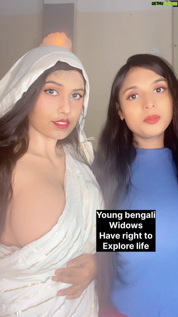 Hemoshree Bhadra - 23.5K Likes - Widows are human, also.😭😭
