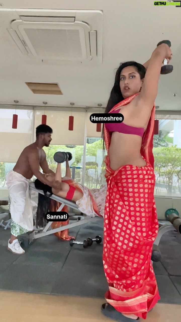 Hemoshree Bhadra - 23.1K Likes - Gym time 👼