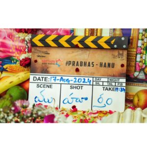 Iman Esmail Instagram - The DAWN of an Epic Saga Of War, Justice and Beyond ❤️‍🔥

#PrabhasHanu begins with an auspicious pooja ceremony ✨

Shoot commences soon.

Rebel Star @actorprabhas @hanurpudi #MithunChakraborty @jayapradaofficial @composer_vishal @kk_writer1 @mrsheetalsharma @sudeepchatterjee.isc #KamalaKannan #KotagiriVenkateswaraRao @mythriofficial