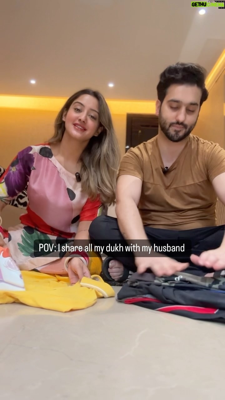 Insha Ghai - 214.8K Likes - My husband is very understanding 🤣
#bornoninstagram #feelitreelit #funnyreels #funnyvideos #funnyvideo #meme #couplegoals #couplevideos #couplelove #husbandandwife #funnycontent #comedycouple #couplegoals