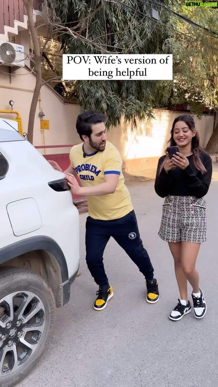 Insha Ghai - 6.8K Likes - Purpose of wife!! ☕️
#bornoninstagram #feelitreelit #funnyreel #funnyvideos #funnymeme #funnycouple #coupleofinstagram #couplegoals #couplevideos #comedycouple #comedyindia #meme #funnyreels