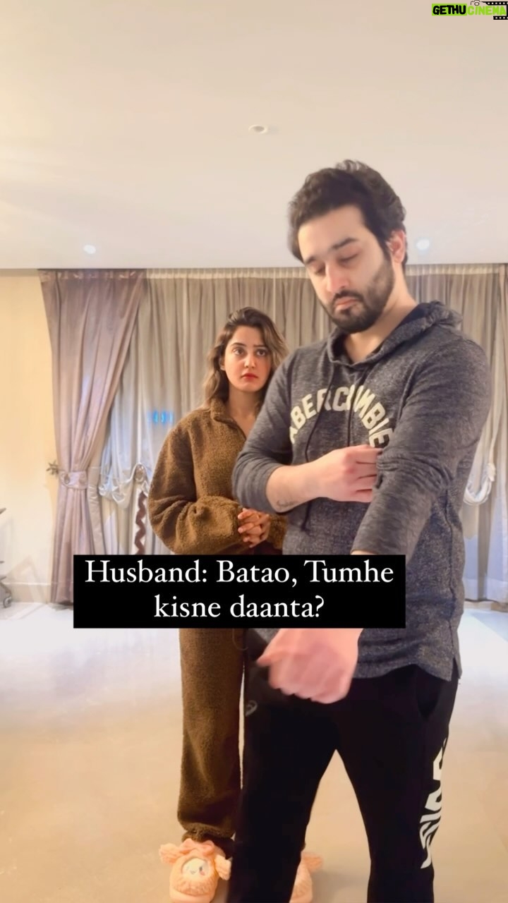 Insha Ghai - 292.7K Likes - Typical husband 🤣
#bornoninstagram #feelitreelit #funnyreel #funnyvideos #funnycouple #couplecomedy #motherinlaw #couplecomedy #meme #comedyreels #couplevideos #couplegoals