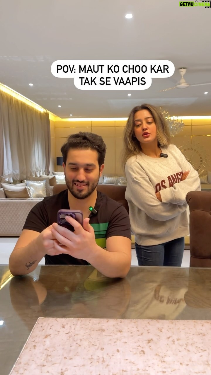 Insha Ghai - 9.1K Likes - Men will be men! 🤣
#bornoninstagram #feelitreelit #funnyreel #funnycouple #couplegoals #couplevideos #funnycomedy #comedycouple #menwillbemen #meme #funnymemes #couplelife