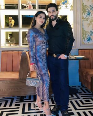 Insha Ghai Instagram - Happy birthday my husband❤️🎂 @ankitkalra.95 
This is my favourite day of the year and I promise to annoy and tease you a little less today!❤️
Thanks for being born 🧿❤️