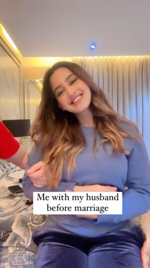 Insha Ghai Instagram - Just married life!! 
#bornoninstagram #feelitreelit #funnyreel #funnyvideos #funnyreel #couplereels #comedycouple #funnycouples #funnymeme #meme #couplegoals