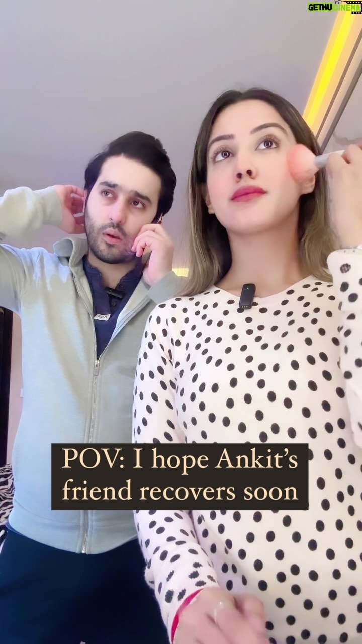 Insha Ghai - 111.8K Likes - Wishing him a happy recovery!!
#bornoninstagram #feelitreelit #funnyreels #waitforit #funnycomedy #funnycouple #coupleofinstagram #comedyreels #couplegoals #comedyvideos #meme